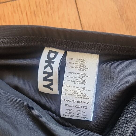 DKNY Black One Piece Swimsuit- Women's Size XXL - Picture 2 of 7